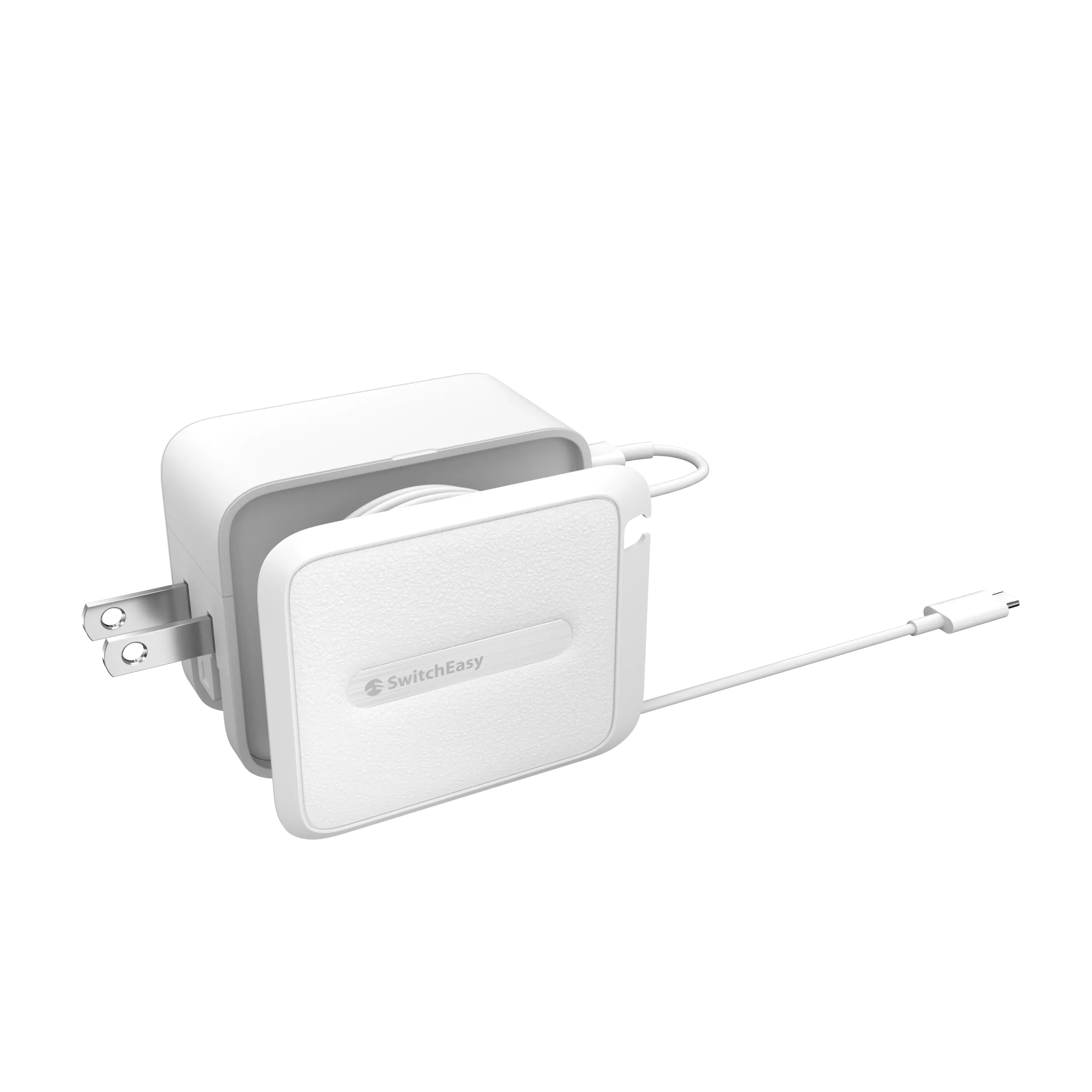 SwitchEasy PowerBuddy 30W Wall Charger With Cable Storage