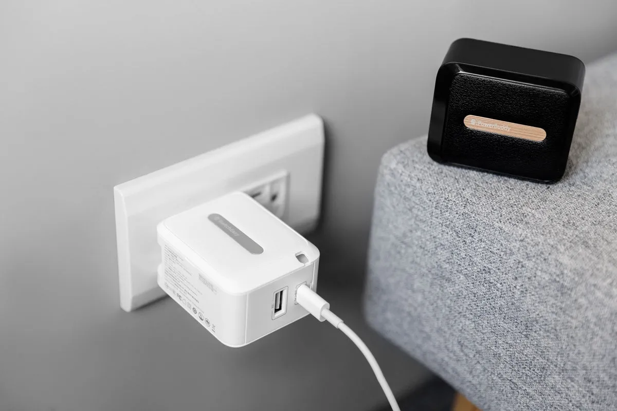 SwitchEasy PowerBuddy 30W Wall Charger With Cable Storage