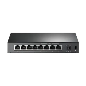 Unmanaged 8 Port Ethernet Switch with 4 PoE Ports, 10/100Mbps