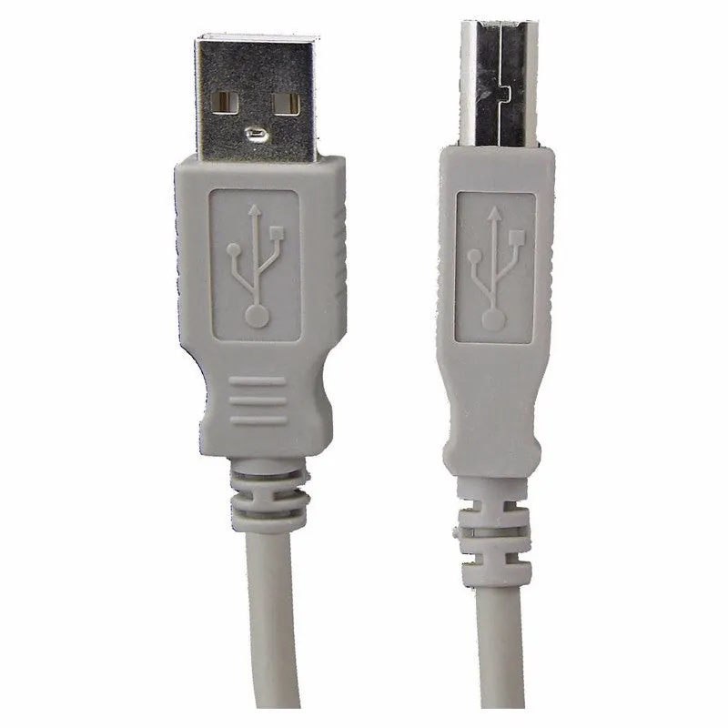 USB 2.0 Cable A Male to B Male Cable for Printer Scanner - Tan