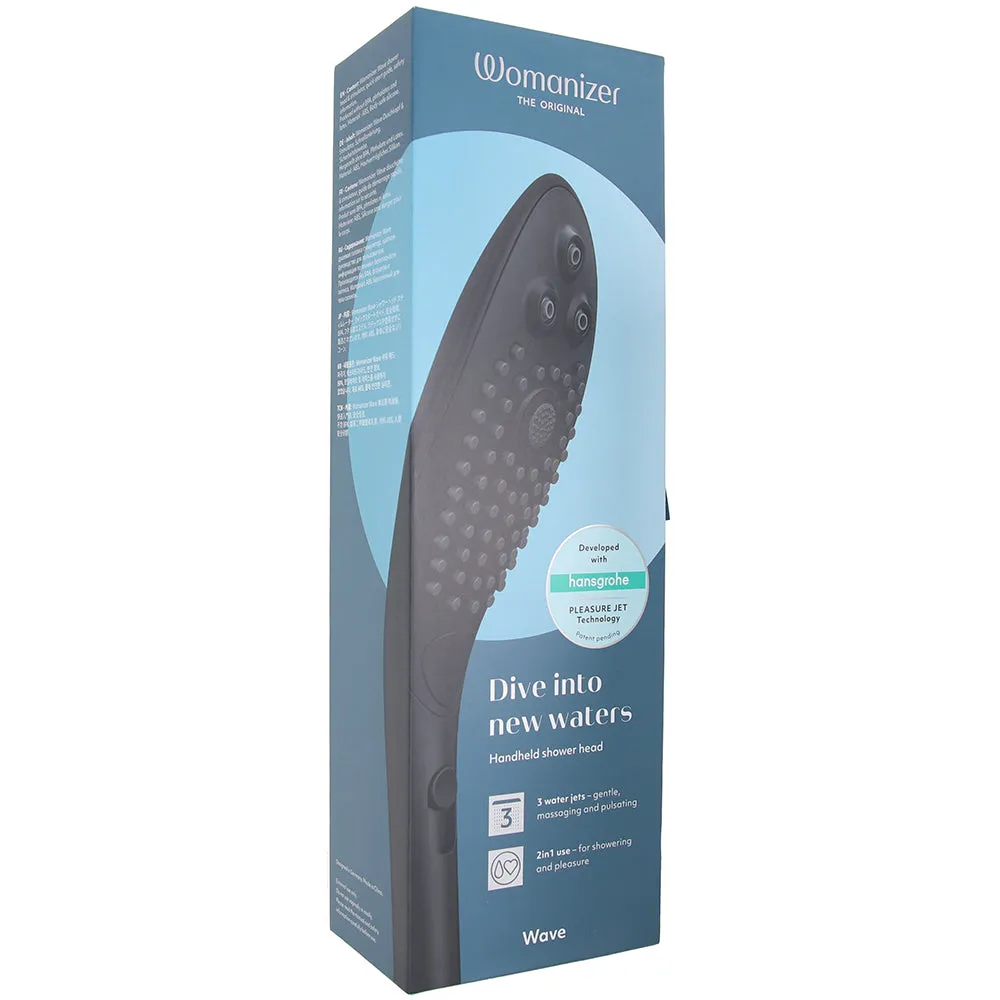 Womanizer Wave Handheld Shower Head in Black