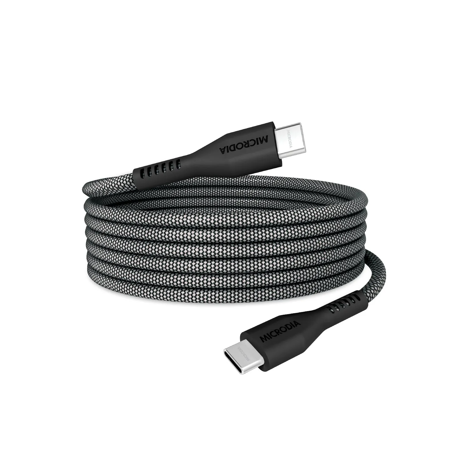 Znaptic™ Magnetic PD60W USB-C to USB-C Tangle Free Cable